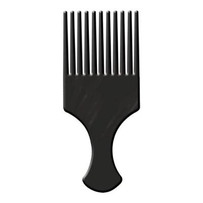 Pente Plastico Afro Com Dentes Largos