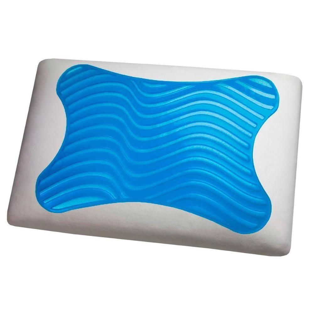 Travesseiro Viscoelástico Gelflex Nasa GN1100 c/ Capa Percal 200 Fios p/Fronha (50x70) - Duoflex - 5