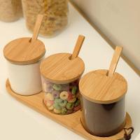 Jogo De Porta Condimentos Em Vidro Borossilicato Com 3 Potes 330ml Mimo Style - 3