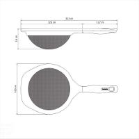 Peneira Tramontina Verano Com Cabo De Polipropileno ônix 17 Cm Tramontina - 5