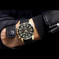 Relógio Pulso Design Luminoso Conógrafo A Prova D´Agua - 2