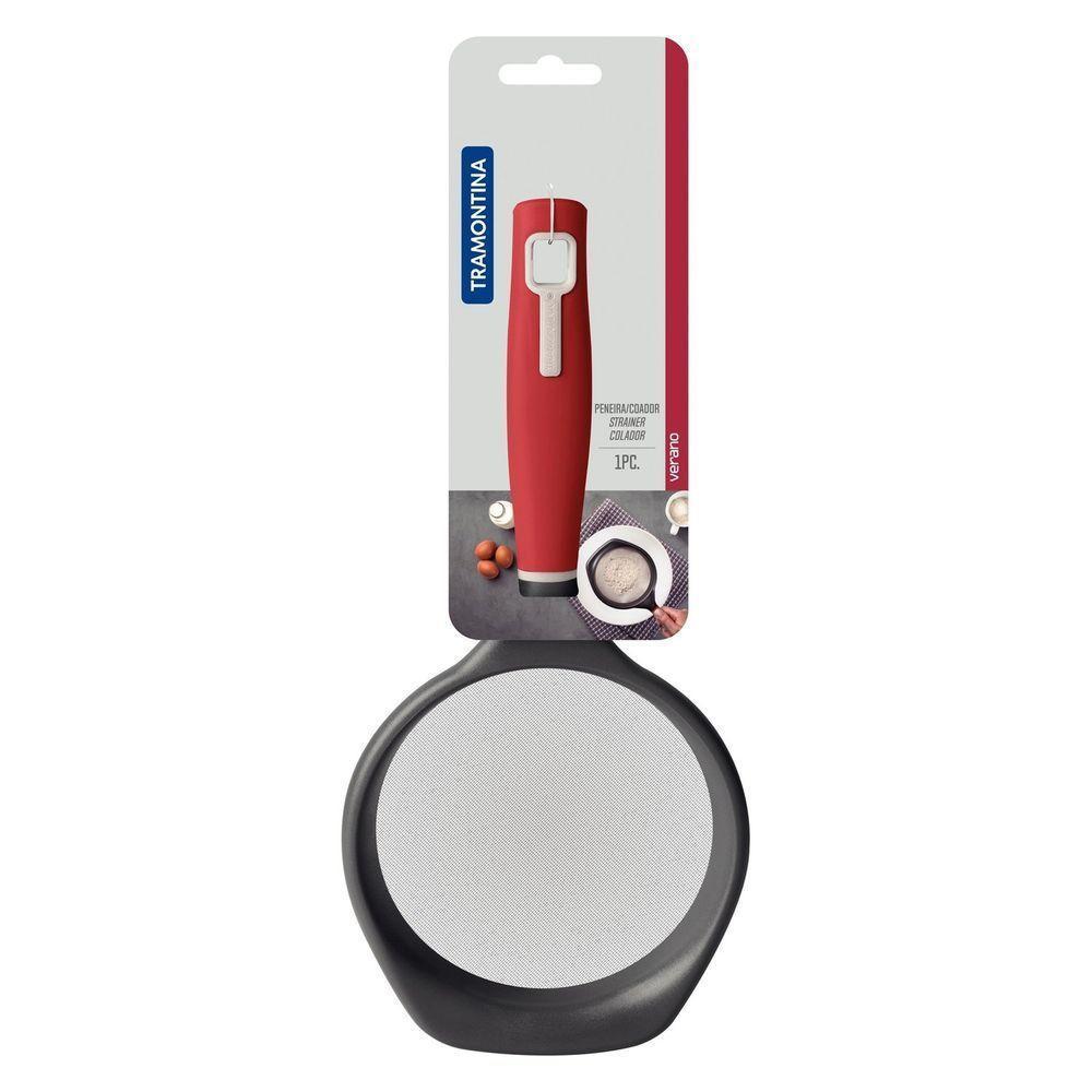 Peneira Tramontina Verano Com Cabo De Polipropileno Vermelho 13 Cm Tramontina - 2