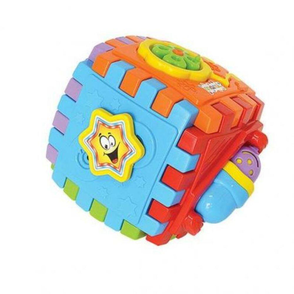 Brinquedo Para Bebê Smart Cube Com Som - Maral - 3