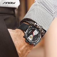 Relógio Masculino Aço Inoxidável Cronógrafo A Prova D'água - 7