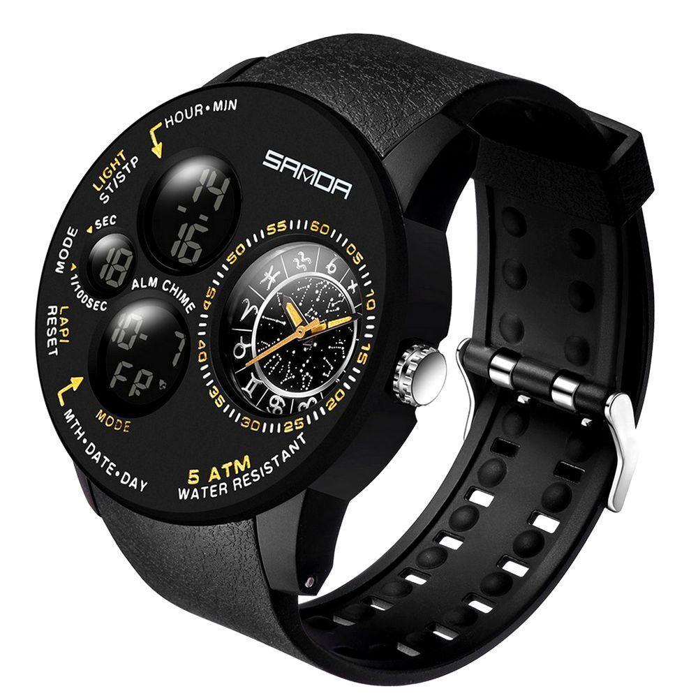 Relógio Dupla Exibição Digital Constelação Esportivo - 1