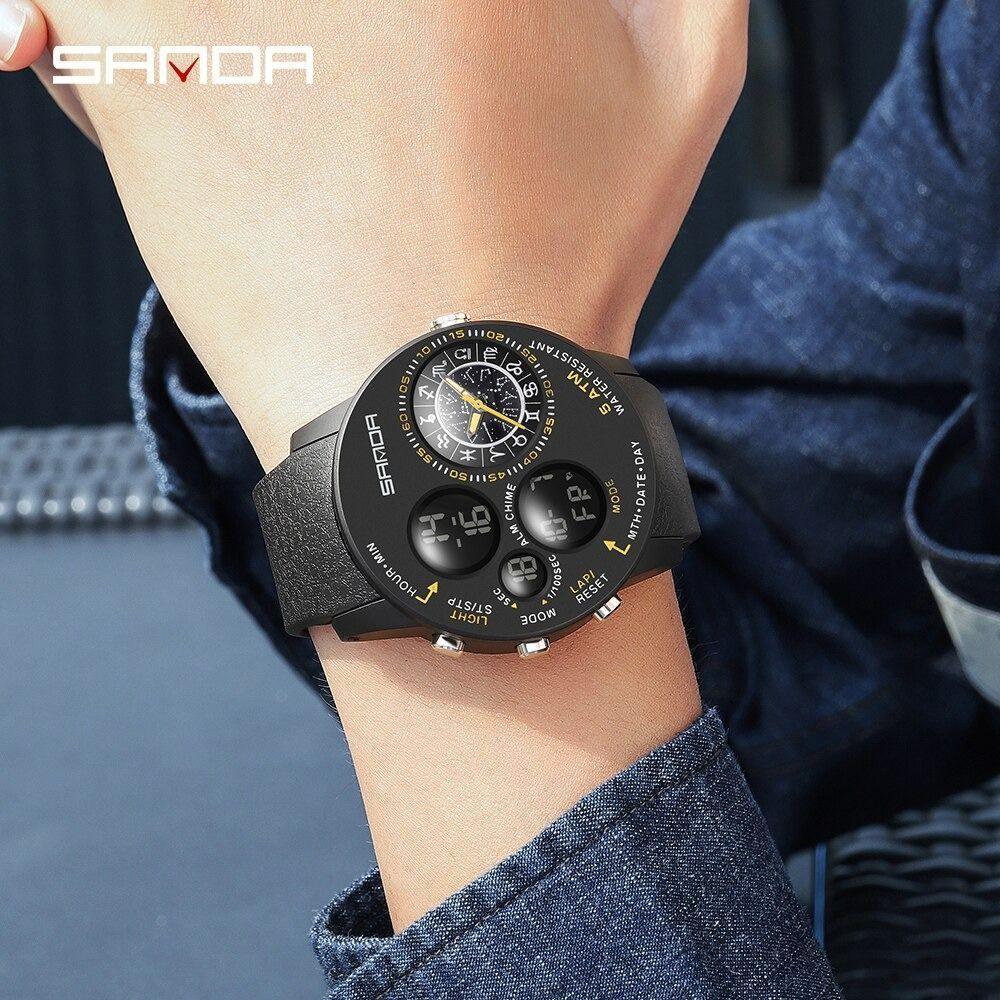 Relógio Dupla Exibição Digital Constelação Esportivo - 2