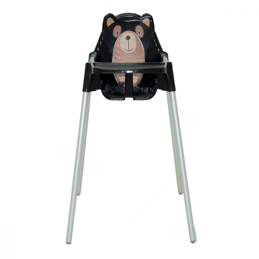 Cadeira Para Refeição Infantil Tramontina Teddy Preto - 4