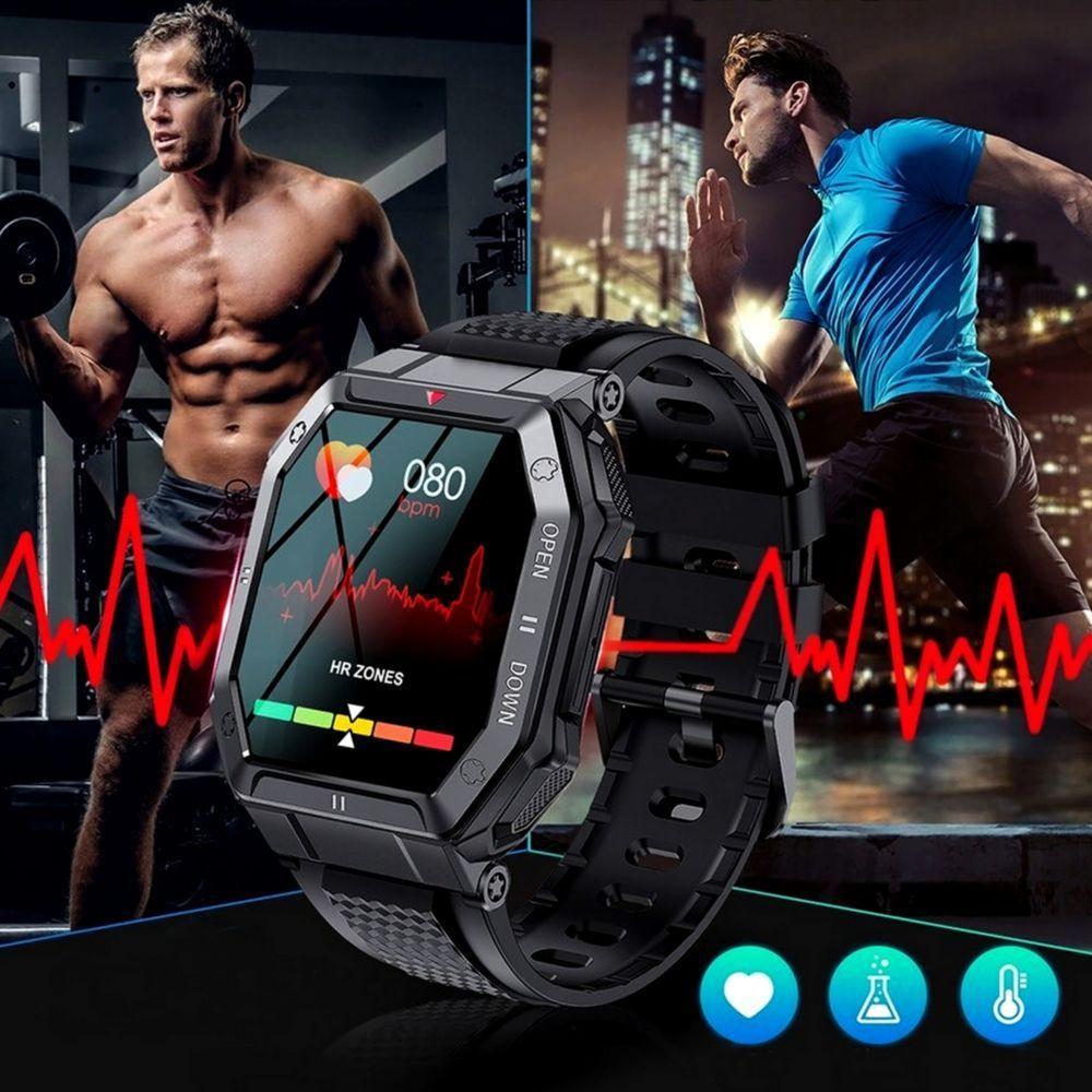 Relógio Inteligente Chamada Bluetooth 5atm A Prova D'água - 4