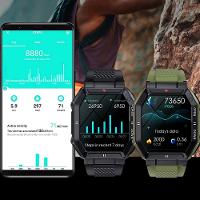 Relógio Inteligente Chamada Bluetooth 5atm A Prova D'água