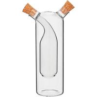 Sauce Galheteiro Azeite / Vinagre 17X10X6Cm 300/75Ml Borosilicato Transp 2 Em 1 - 1