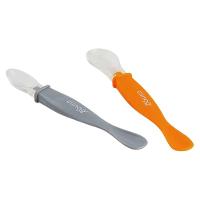 Kit Colheres Silicone Com Ponta Dupla 2 Unidades - Clingo - 3