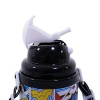 Garrafa Com Canudo Gibi Liga Da Justiça 380Ml - Tasco Inport - 3