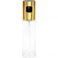 Kit 2 Borrifadores De Azeite/Vinagre Galheteiro De Vidro 100Ml (Dourado)