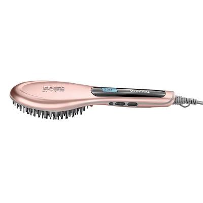 Escova Alisadora Ea-02 Tourmaline Íon 1 Temperatura Golden Rose Mondial Bivolt