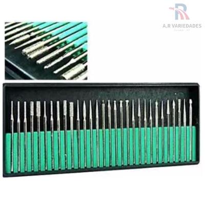 Broca Lixa Unha Kit 8 Blocas De Cerâmica Para Acabamento