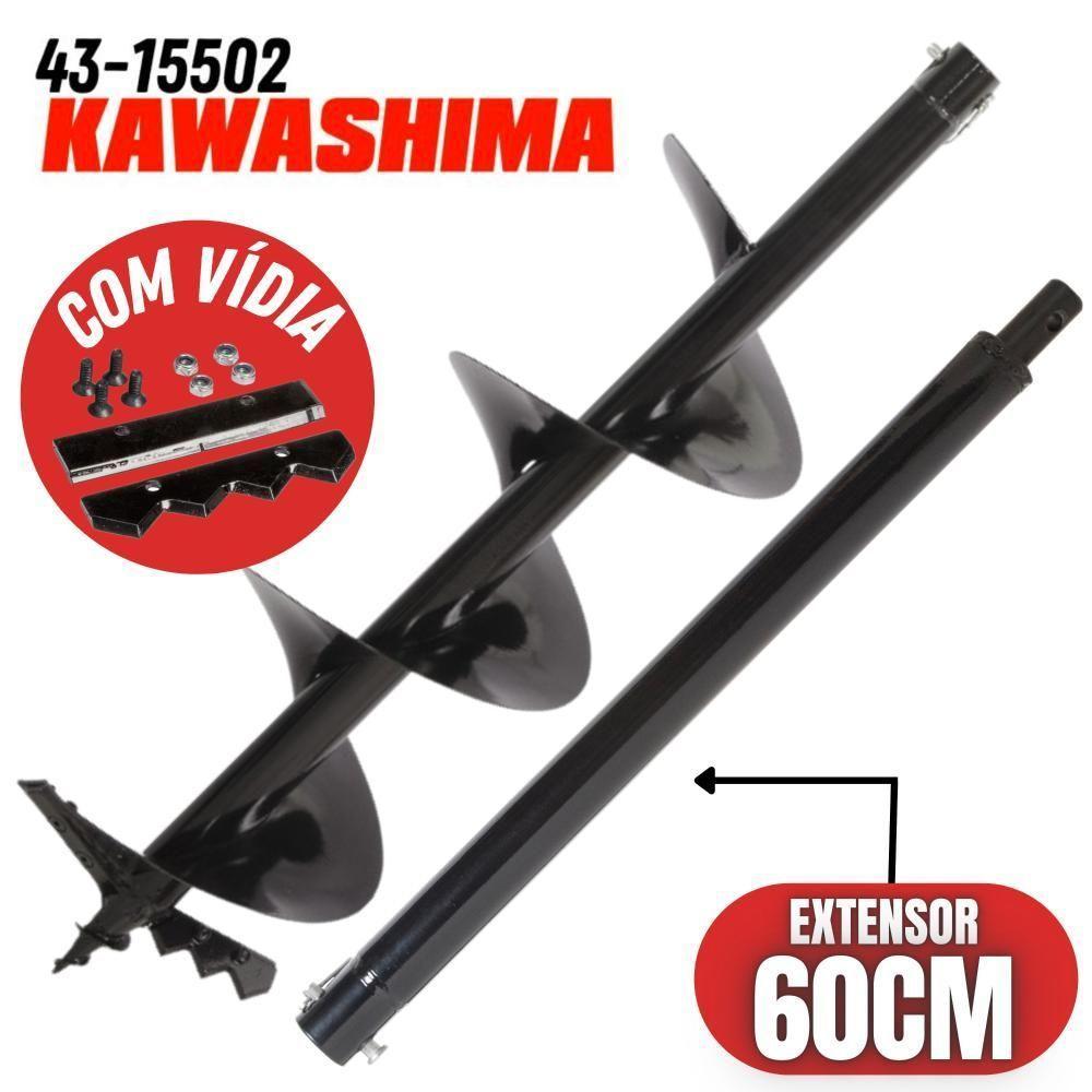 Broca De Espiral Simples Com Ponta De Videa Encaixe 20mm - 6