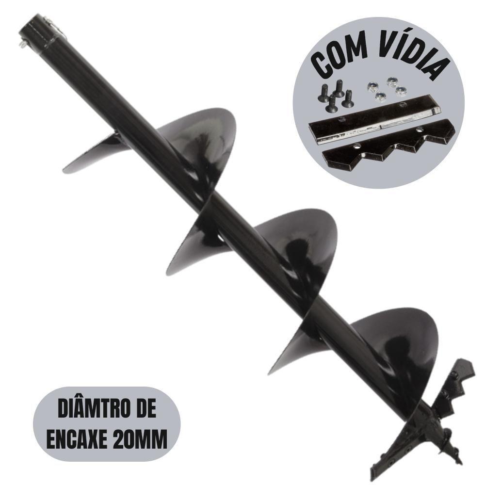 Broca Kawashima De Encaixe 20mm Helicoidal Com Pontas - 1