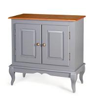 Balcão Para Banheiro 2 Portas Dália M53050 Cor Laca - Cinza - 1