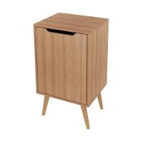 Gabinete Banheiro 45cm 1 Porta Retrô Multimóveis Cr10120 Amêndoa Amêndoa - 2
