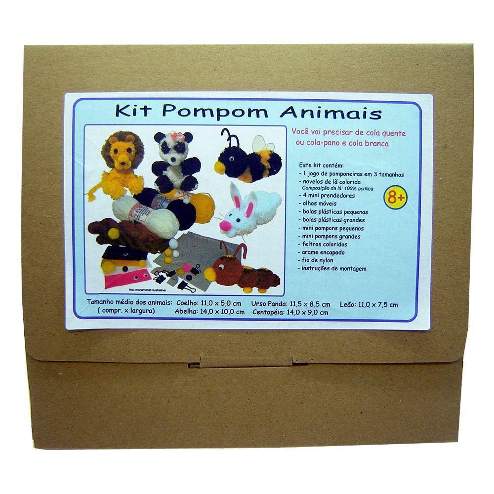 Kit Pompom - Animais - Kits For Kids - 3