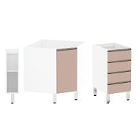 Gabinete Para Banheiro Com Gaveteiro Suprema Branco - 6