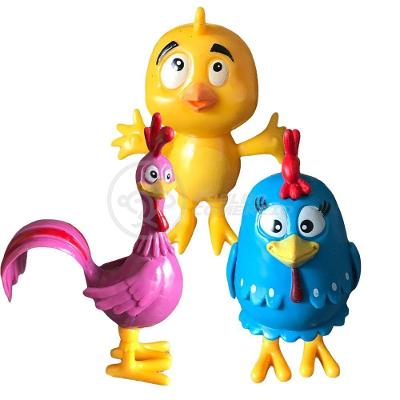 Cartela 4 Bonecos Infantil Galinha Pintadinha E Sua Turma