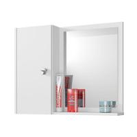 Armário Para Banheiro Com Espelho Maia Branco - 4