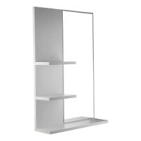 Armário Para Banheiro Com Espelho Liege B Branco 68Cm - 3