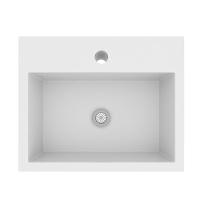 Conjunto Banheiro Gabinete 80cm Cuba E Espelho Branco Nogal - 3