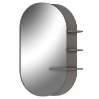 Conjunto Banheiro Gabinete 80cm Cuba E Espelho Branco Nogal - 10