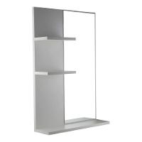 Armário Para Banheiro Com Espelho Liege A Branco 68Cm - 3