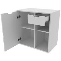 Gabinete Suspenso Para Cuba De Banheiro Bn3605 Branco - 5