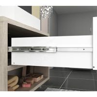 Conjunto Banheiro Gabinete 60cm Com Cuba E Espelho Branco - 2