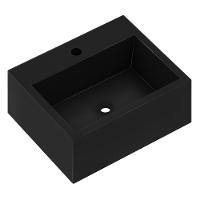 Conj Banheiro Gabinete 80cm Cuba E Espelho Argento Preto - 8