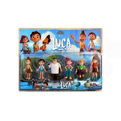 Conjunto Cartela Menino Luca E Seus Amigos 6 Personagens