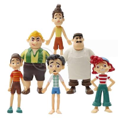 Conjunto Cartela Menino Luca E Seus Amigos 6 Personagens