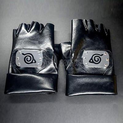 Luvas De Couro Kakashi Hatake Sensei Ninja Que Copia Naruto
