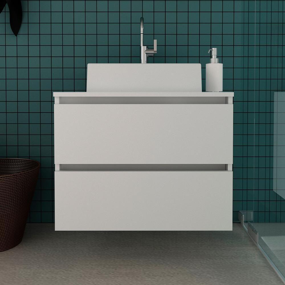 Gabinete Com Cuba Para Banheiro Bn3600x07 Branco - 2