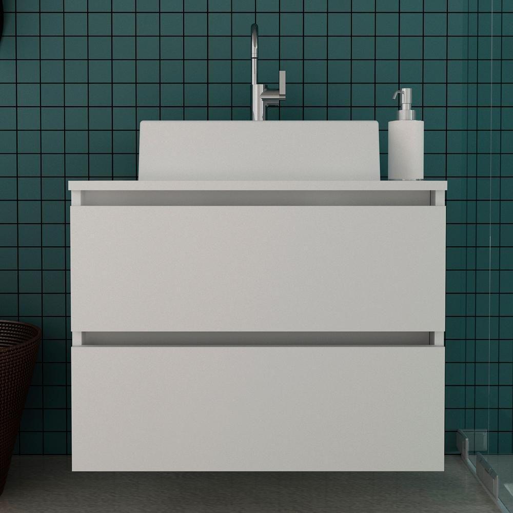 Gabinete Com Cuba Para Banheiro Bn3600x07 Branco - 4