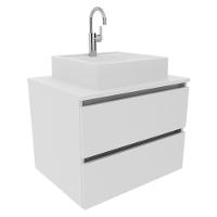 Gabinete Com Cuba Para Banheiro Bn3600x07 Branco - 1