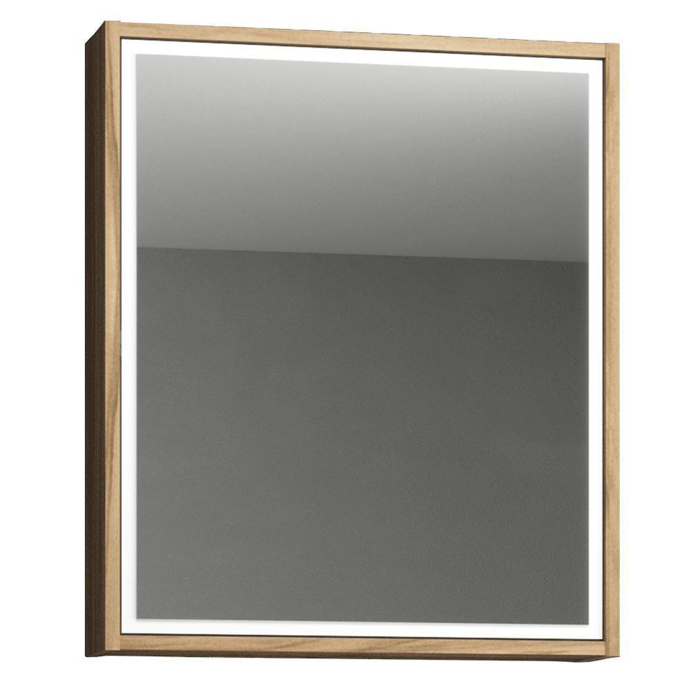 Conj Para Banheiro Gabinete 60cm Com Cuba E Armário Branco - 13