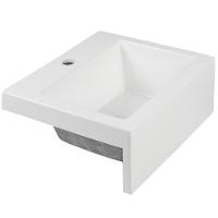 Balcão Gabinete Para Banheiro 80cm 2 Gavetas Com Cuba Branco - 2