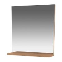 Espelheira Para Banheiro 45cm Com Prateleira Multimóveis Cr10115 Amêndoa Amêndoa - 2