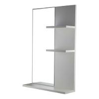 Espelho Para Banheiro Com Armário Branco Liege A 68Cm - 3