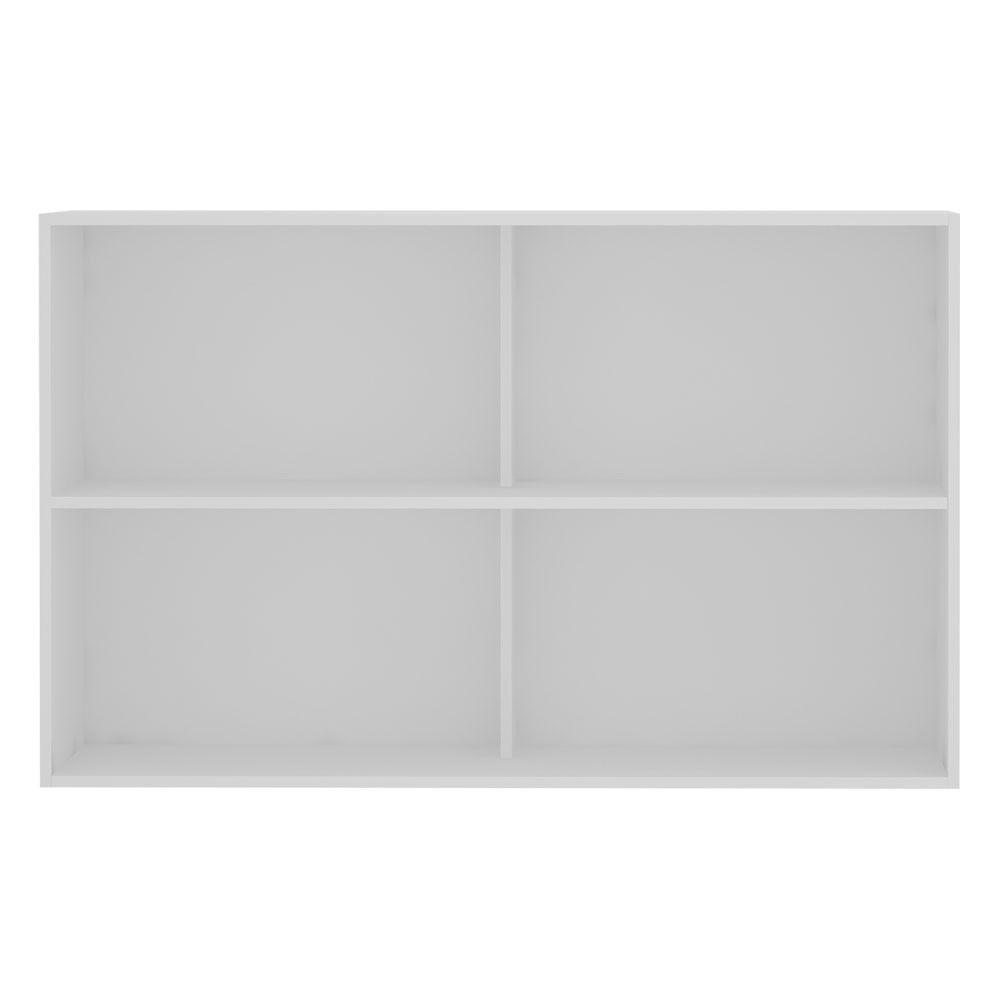 Armário Aéreo Basculante Duplo 120cm Branco 2 Portas Branco - 3