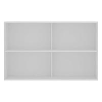 Armário Aéreo Basculante Duplo 120cm Branco 2 Portas Branco - 3