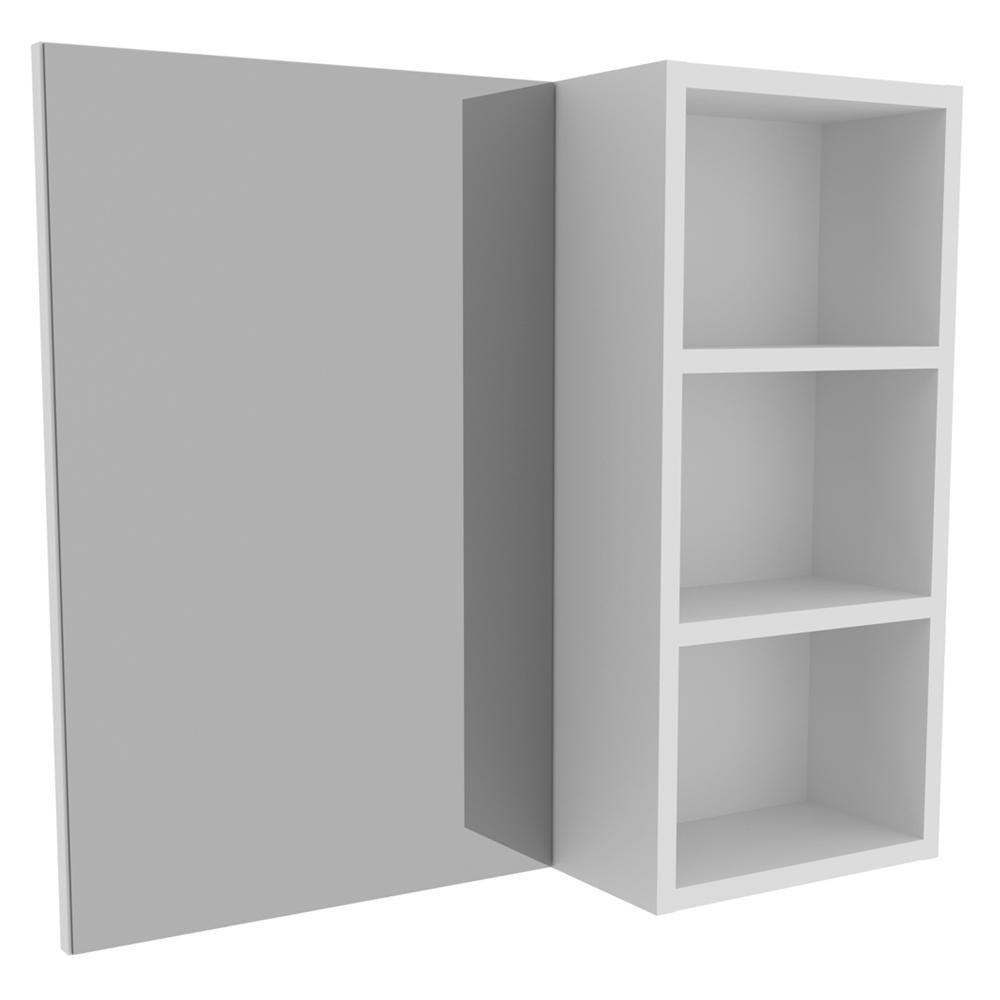 Espelheira Para Banheiro 3 Nichos Bn3609 Branco - 5
