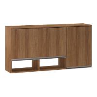 Armário Aéreo 120cm 2 Portas Basculantes C/Nichos Diana - 1