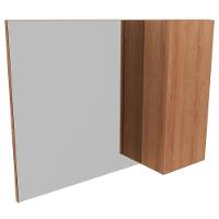 Espelheira Para Banheiro 1 Porta Bn3602 Amendoa - 1