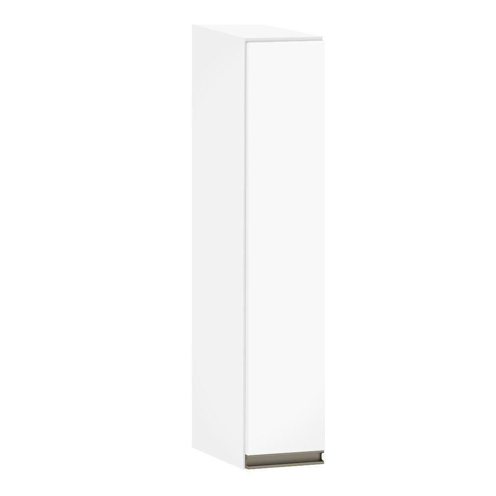 Armário Aéreo 15cm 1 Porta Pérola Branco Polar - 1